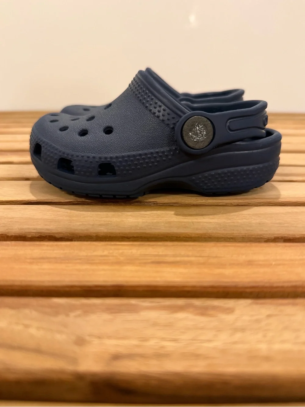 Crocs Infant & Toddler Navy Blue Classic Clogs
